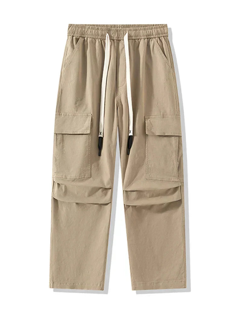 Joey | Men’s Wide-Leg Cotton Cargo Pants