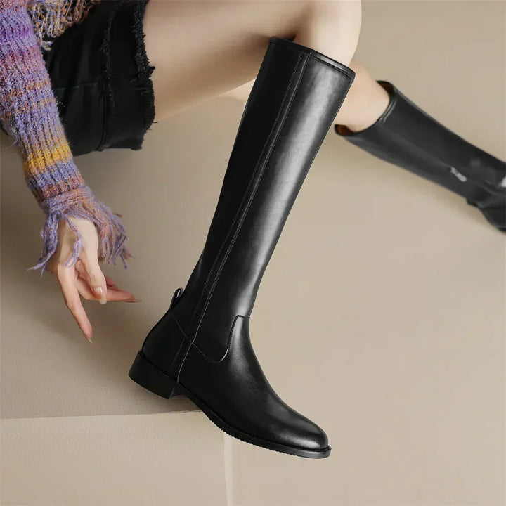 Stefani | Women’s Knee High Leather Boots