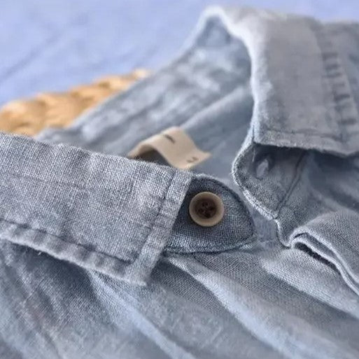 Andy | Men’s Linen Short Sleeve Shirt