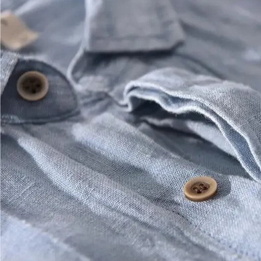Andy | Men’s Linen Short Sleeve Shirt