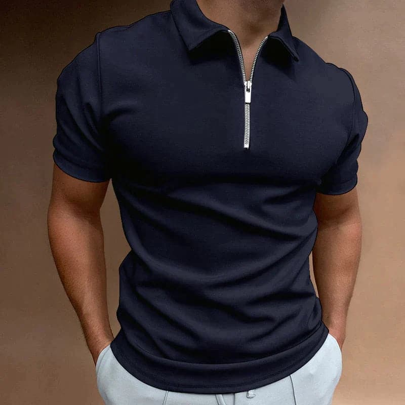 Eddie | Men’s Slim Fit Short Sleeve Polo Shirt