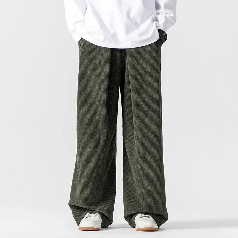 Marion | Men’s Wide Leg Corduroy Pants