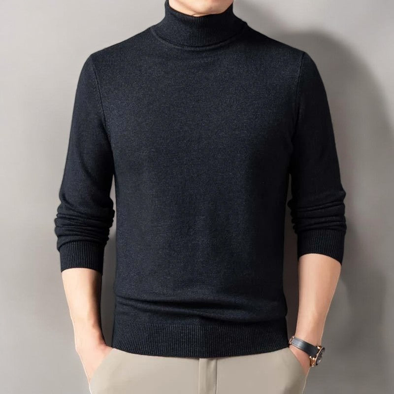 Monta | Men’s Luxury Cashmere Turtleneck Sweater