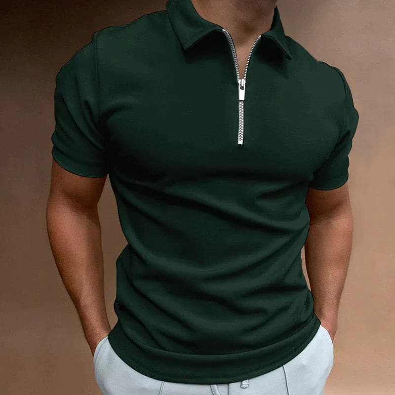 Eddie | Men’s Slim Fit Short Sleeve Polo Shirt