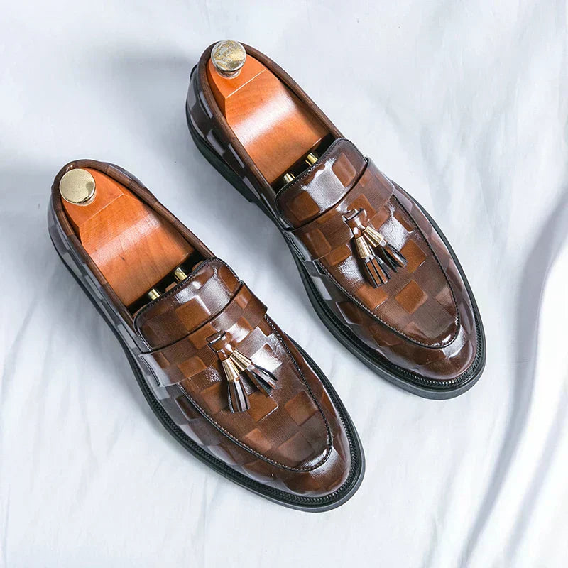 Valerno | Men’s Genuine Leather Tassel Loafers