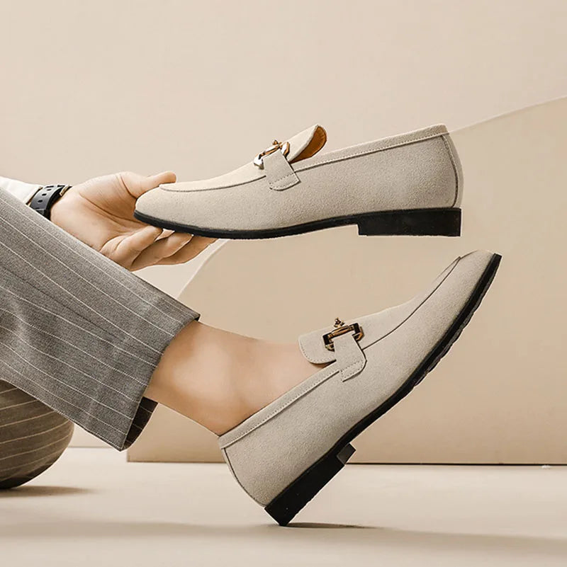 Perry | Men’s Suede Leather Loafers