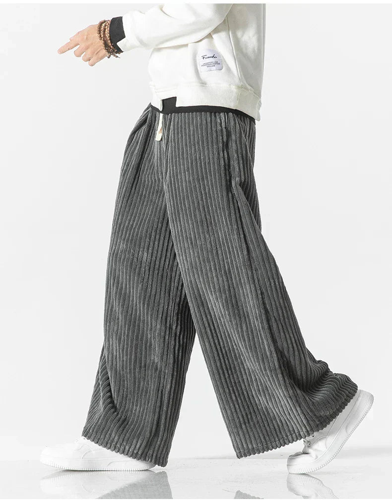 Dorian | Men’s Wide Leg Corduroy Pants