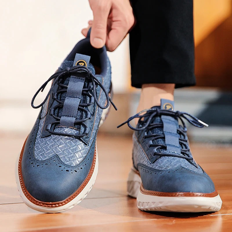 Tommy | Men’s Orthopedic Leather Comfort Shoes