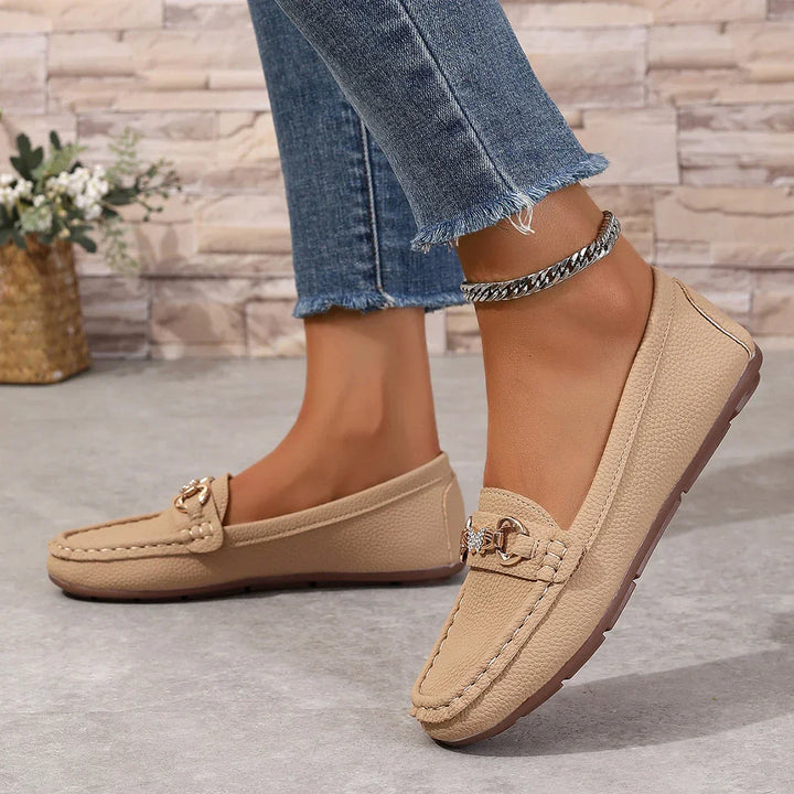 Vincent | Men’s Textured Leather Horsebit Loafers
