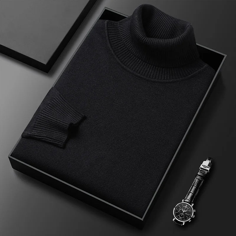 Monta | Men’s Luxury Cashmere Turtleneck Sweater