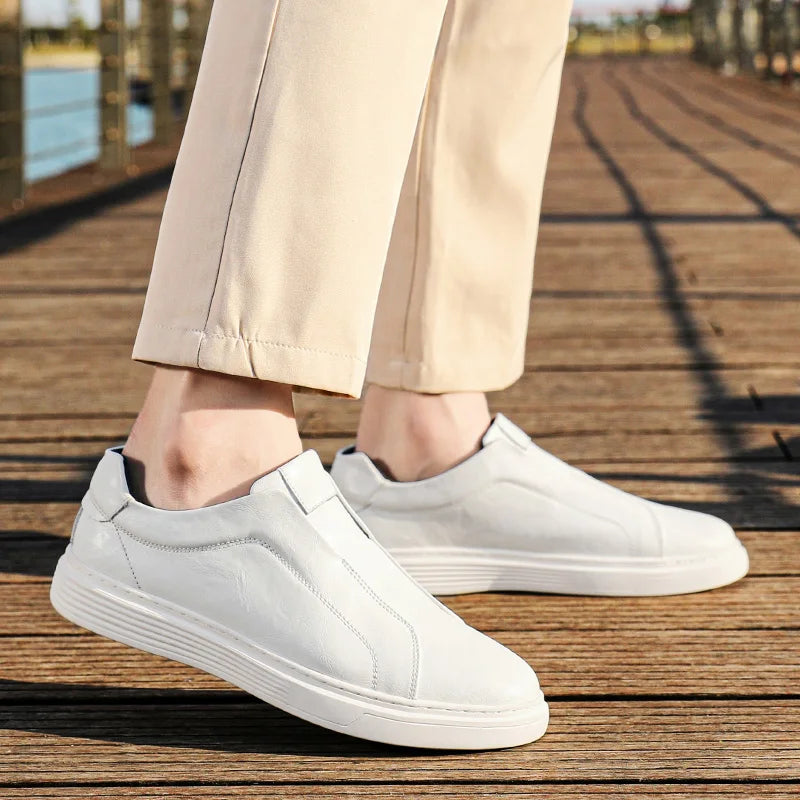Blake | Men’s Italian Leather Slip On Loafers