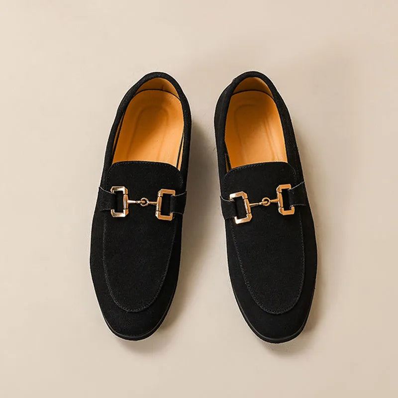 Perry | Men’s Suede Leather Loafers
