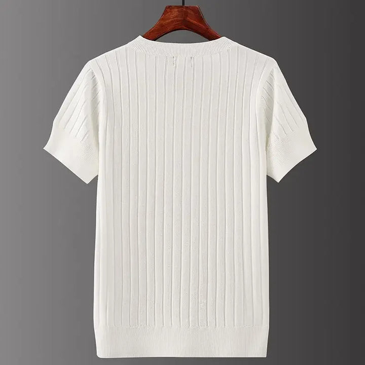 Cole | Men’s Slim Ribbed V-Neck Knit
