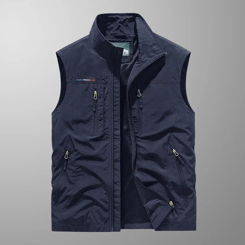 Taverno | Men’s Breathable Cargo Bodywarmer Vest