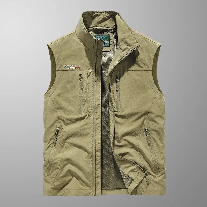Taverno | Men’s Breathable Cargo Bodywarmer Vest