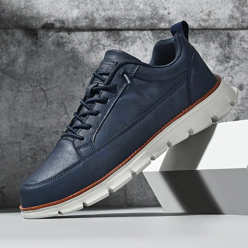 Tolleric | Men’s Ergonomic Leather Sneakers