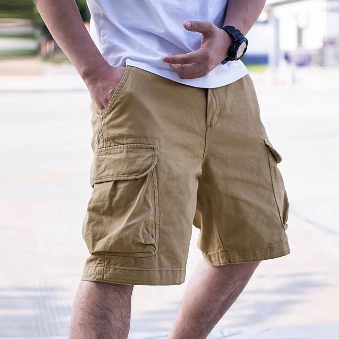Torvian | Men’s Cargo Shorts with Multi-Pocket Design