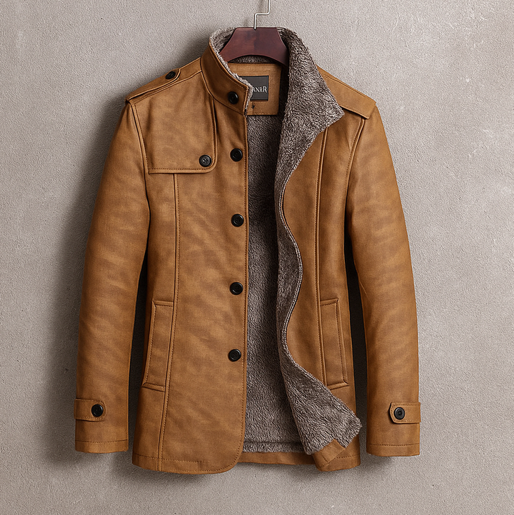 Trenton | Men’s Suede Overcoat