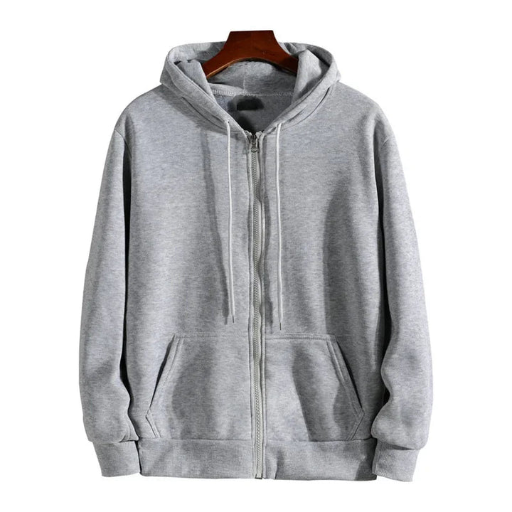 Virello | Men’s Fleece-Lined Zip-Up Hoodie