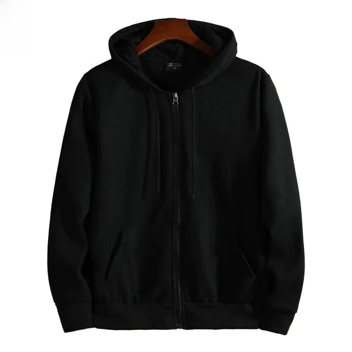 Virello | Men’s Fleece-Lined Zip-Up Hoodie