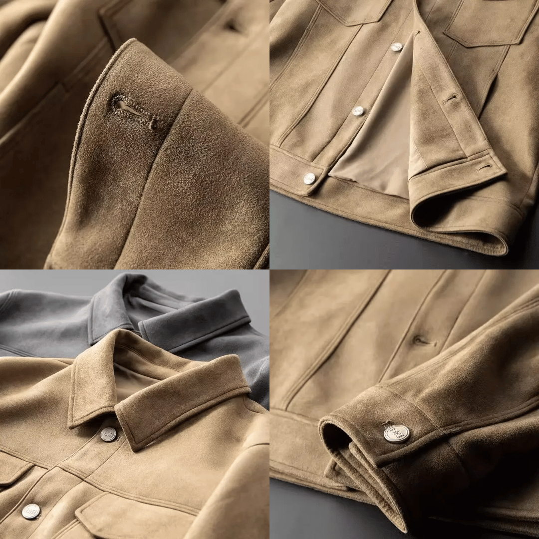 Serilo | Men’s Premium Suede Jacket