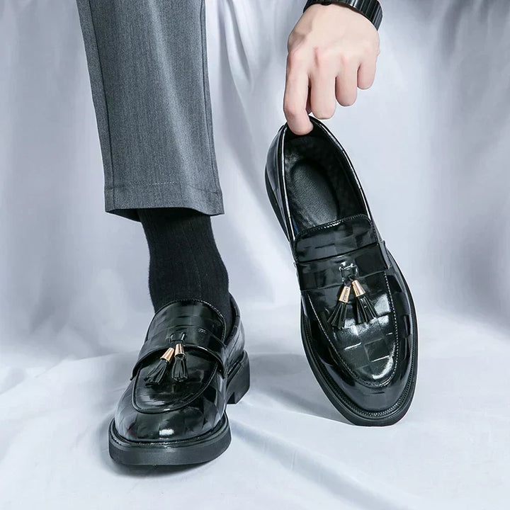 Valerno | Men’s Genuine Leather Tassel Loafers
