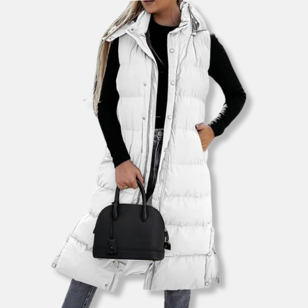 Veronica | Women’s Quilted Ankle-Length Puffer Vest