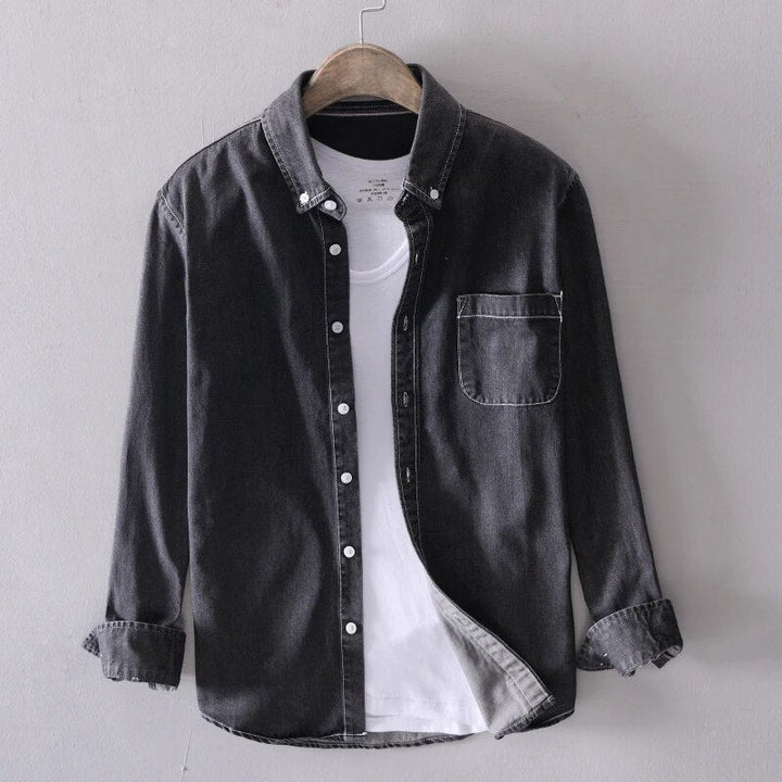 Virgil | Men’s Pure Cotton Denim Shirt