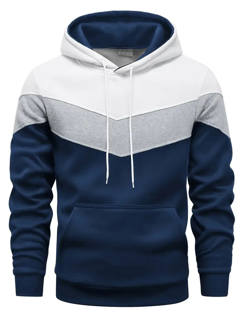 Winard | Men’s Color Block Graphic Hoodie