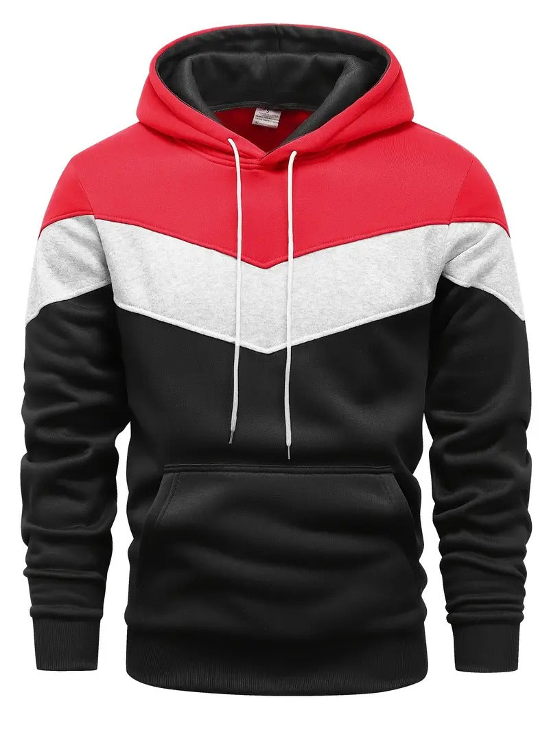 Winard | Men’s Color Block Graphic Hoodie