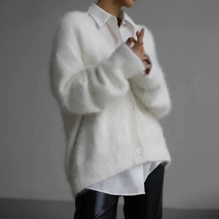 Cherine | Women’s Couture Wool Cardigan