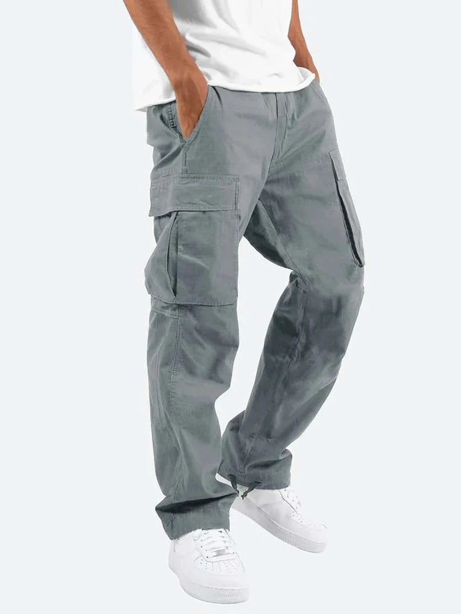 Taviro | Men’s Casual Straight Leg Cargo Pants
