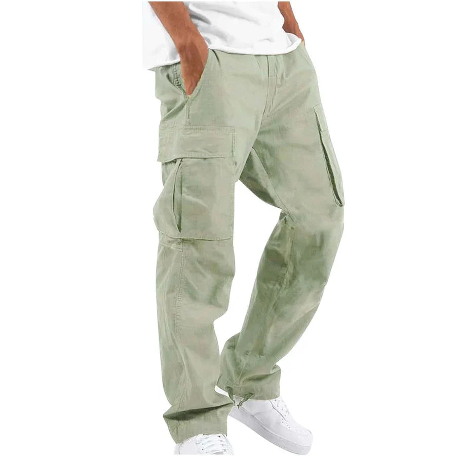 Taviro | Men’s Casual Straight Leg Cargo Pants
