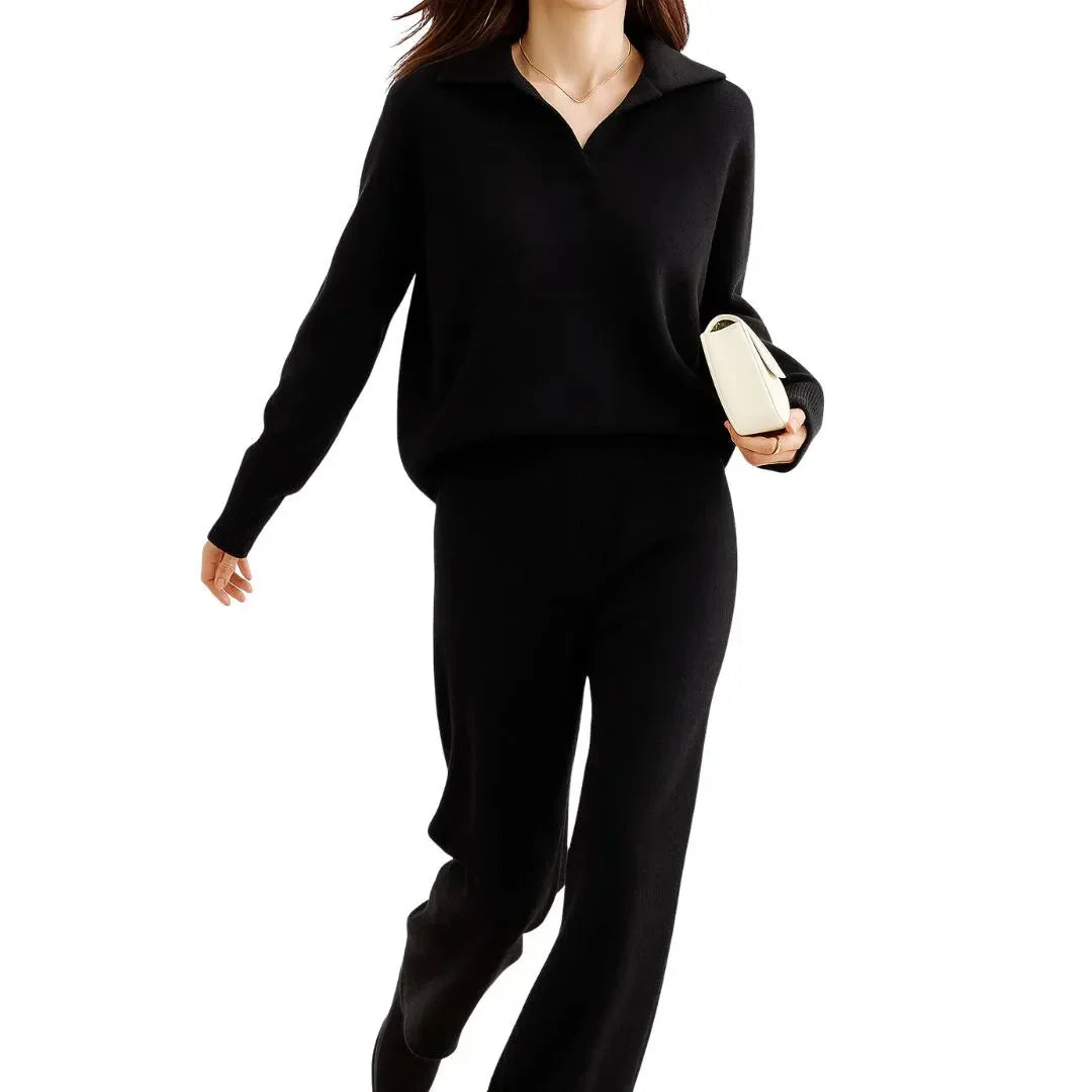 Eloris | Women’s Knit Sweater Pants Set