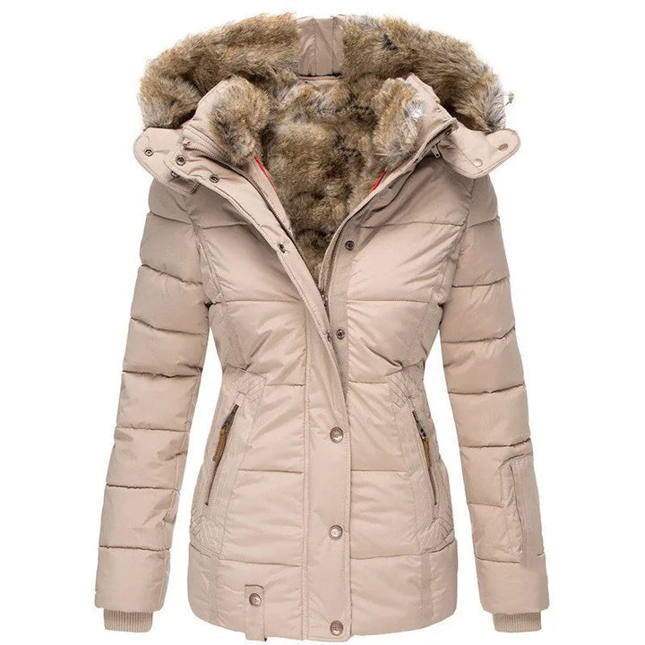 Elvara | Women’s Hooded Faux Fur Winter Coat