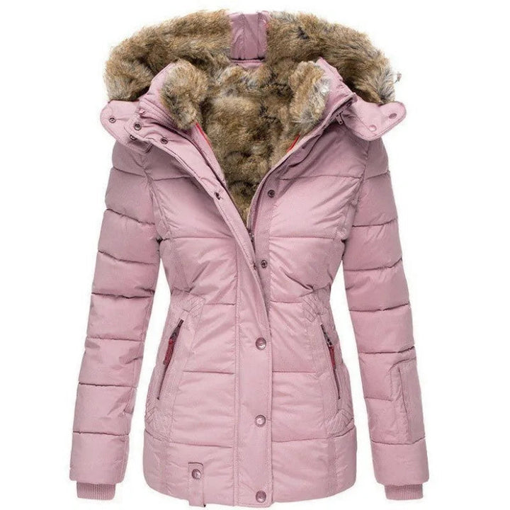 Elvara | Women’s Hooded Faux Fur Winter Coat