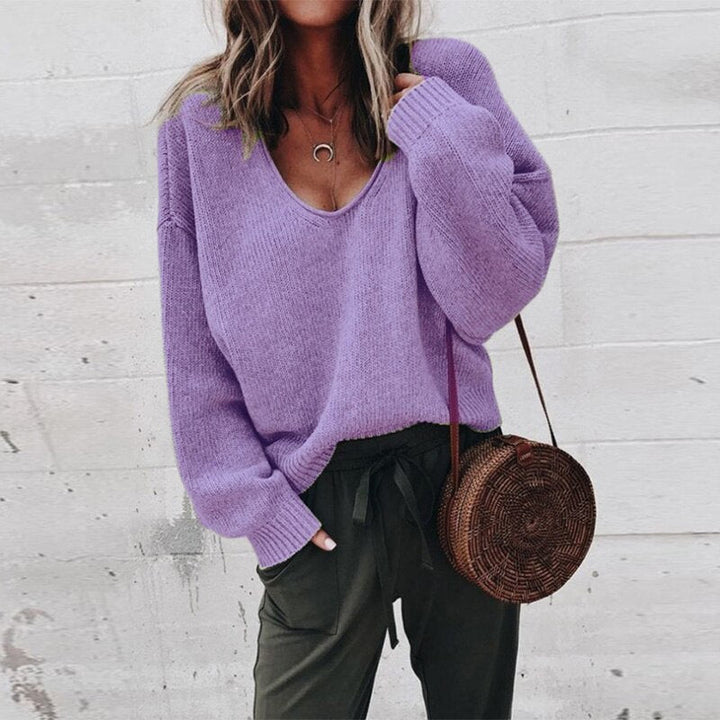 Lirena | Women’s Knit V-Neck Sweater