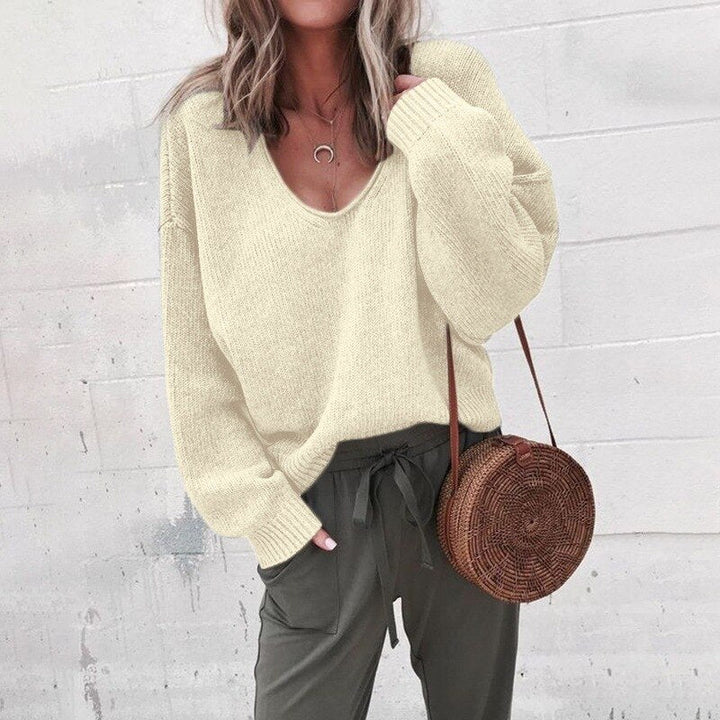 Lirena | Women’s Knit V-Neck Sweater