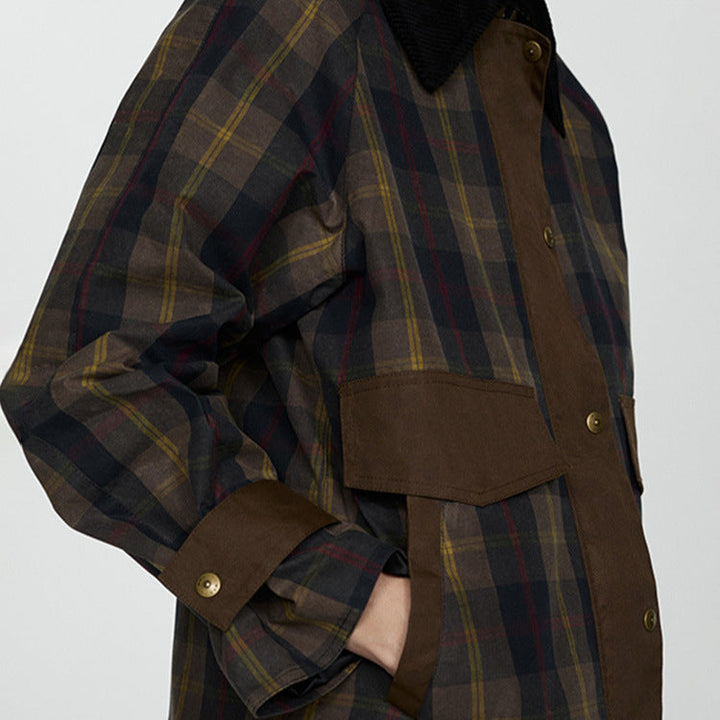 Lunerio | Men’s Warm Jacket with Soft Bonnet Collar
