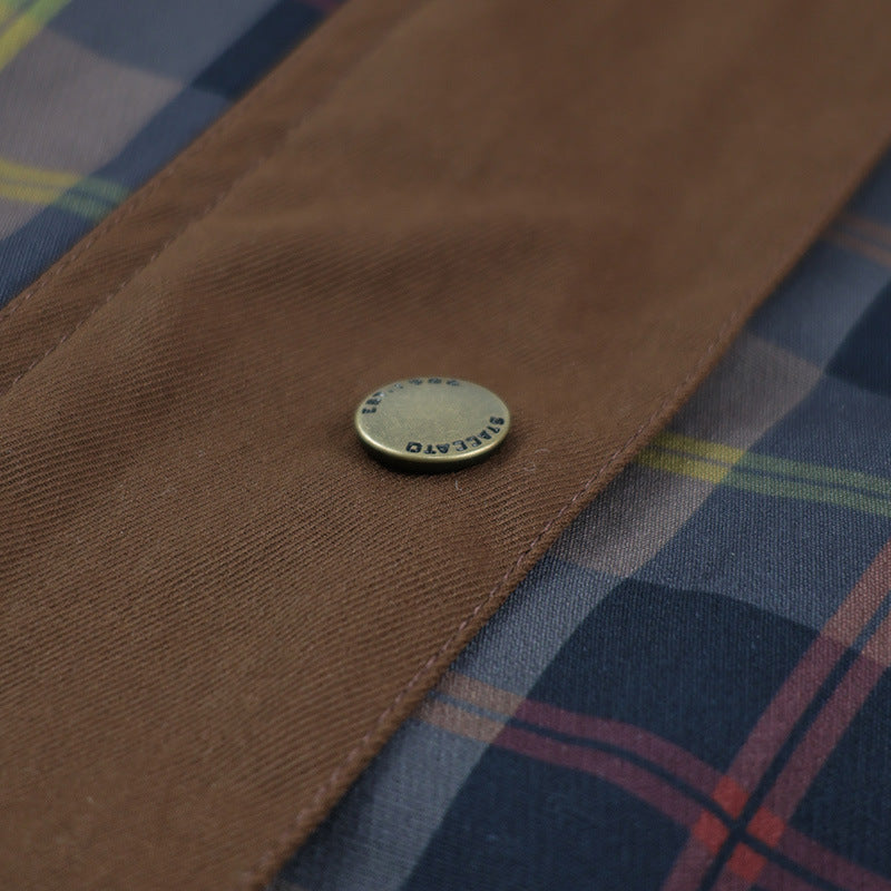 Lunerio | Men’s Warm Jacket with Soft Bonnet Collar