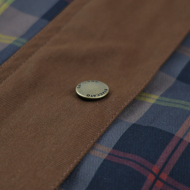Lunerio | Men’s Warm Jacket with Soft Bonnet Collar