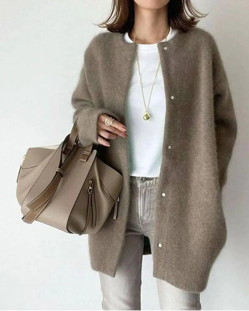 Marina | Women’s Wool Mohair Wrap Vest