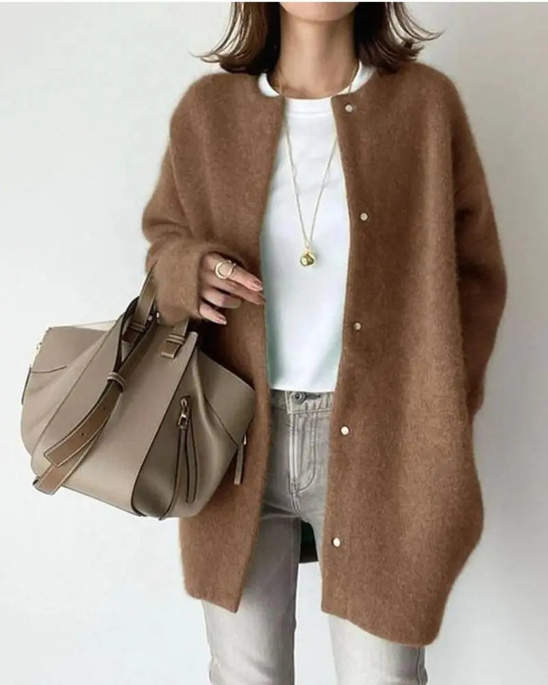 Marina | Women’s Wool Mohair Wrap Vest