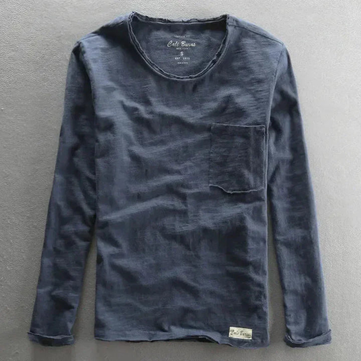 Zen | Men’s Washed Cotton Crew Neck Shirt