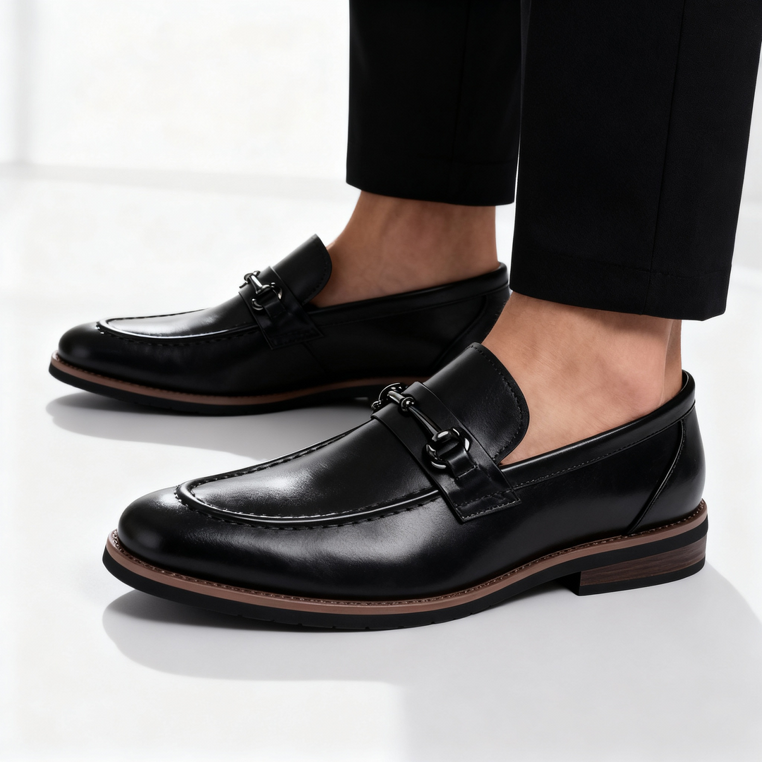 Dominic | Men’s Leather Horsebit Loafers