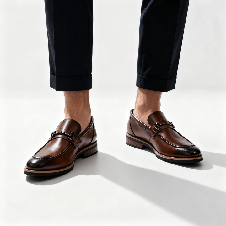 Dominic | Men’s Leather Horsebit Loafers