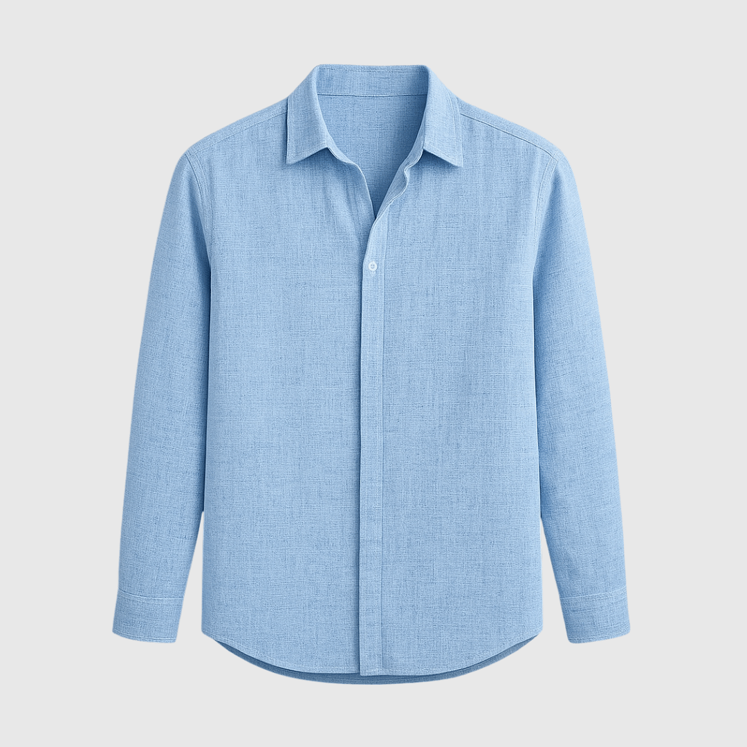Ethan | Men’s Linen Blend Shirt