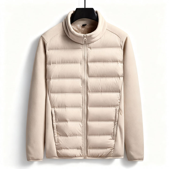 Benjamin | Men’s White Duck Down Insulated Jacket