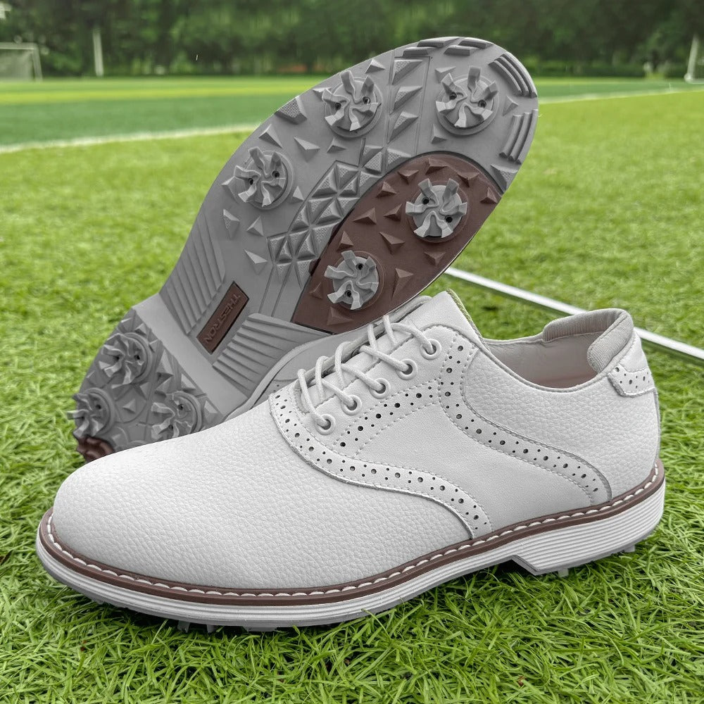 Brideo | Men’s Waterproof Leather Golf Shoes