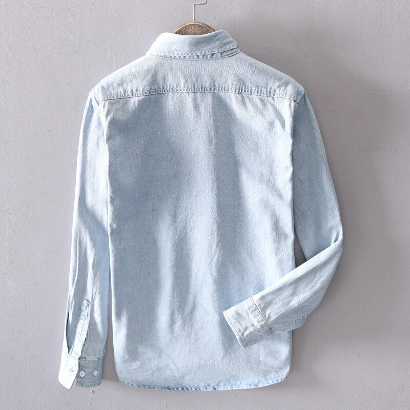 Virgil | Men’s Pure Cotton Denim Shirt